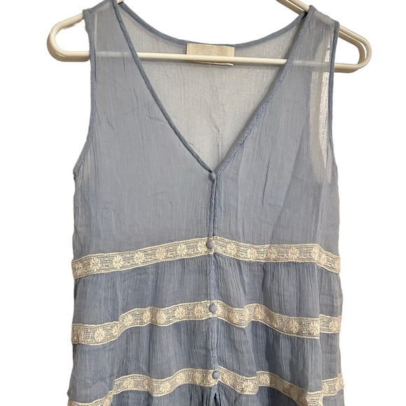 Anthropologie Tops - Anthropologie Love Sam Sheer Gauzy Tank